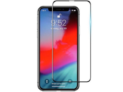 محافظ صفحه نمایش 6D فول گلس تمام چسب مناسب برای گوشی موبایل اپل آیفون XR